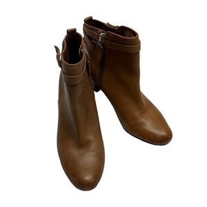 Sam Edelman Maddox Ankle Boots Saddle Brown Women's Size 7.5M